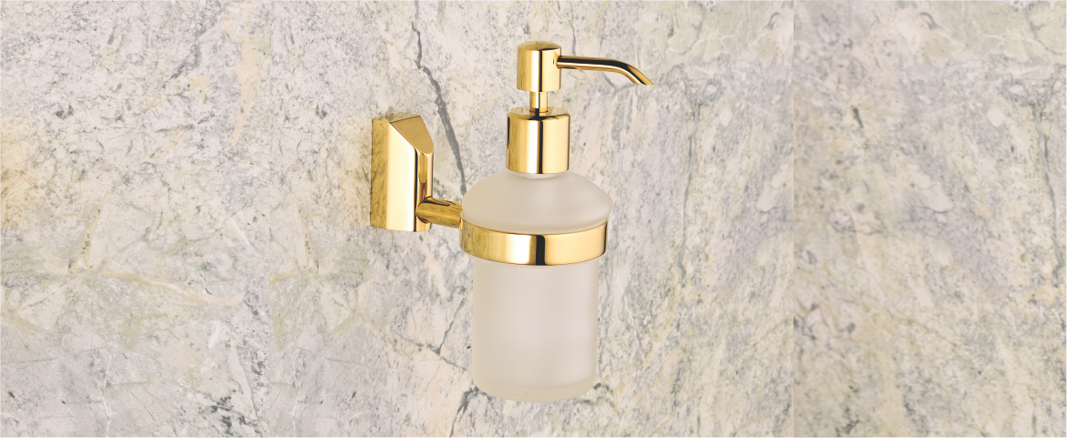 Liquid Soap Dispenser by Decor Brass Bath Hardy